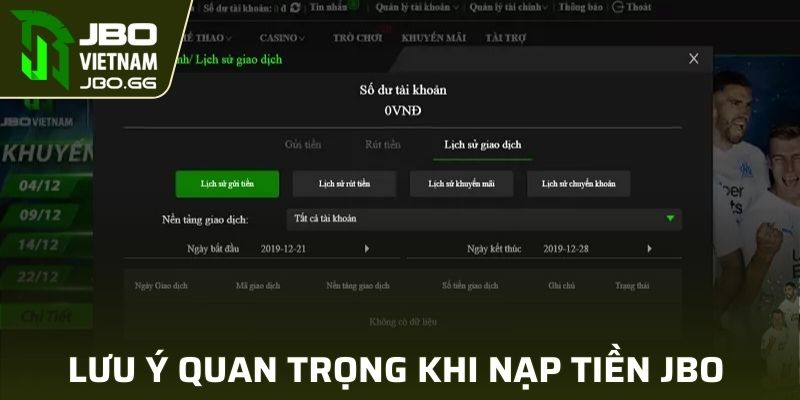 Lưu ý quan trọng hạn chế lỗi giao dịch nhà cái