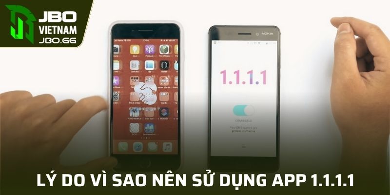 Ứng dụng thực tế của app 1.1.1.1