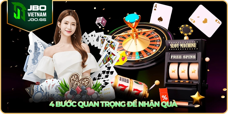 4 bước quan trọng để nhận quà