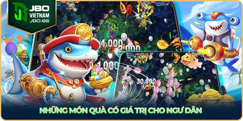 Những món quà có giá trị cho ngư dân