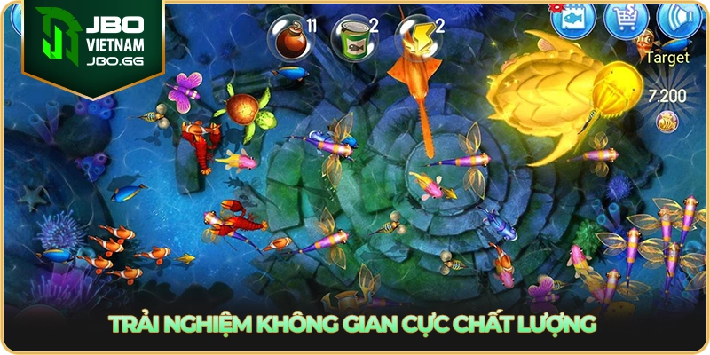Trải nghiệm không gian cực chất lượng